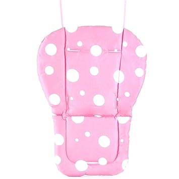 pink pushchair liner