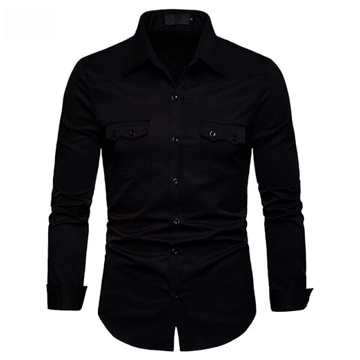 camisas slim fit hombre