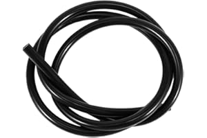 5/8" ID Silicone Tubing, JoyTube Black Food Grade Silicone Tubing 5/8" ID x 3/4" OD 3.3 Feet High Temp Pure Silicone Hose Tube for Pump Transfer