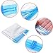 Space Saver Vacuum Storage Bags 8 Pack (4 x Small, 4 x Medium) Space Saver Compression Bags No Vacuum or Pump Needed, Vacuum Storage Bags for Clothes Travel, Durable and Reusable By WETONG