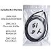 Windshield Washer Nozzles Kit - Replacement for Jeep Grand Cherokee 05-16/ Chevy Malibu 05-13/ Pontiac G6 05-10/ Saturn Aura 07-10, OTUAYAUTO Wiper Spray Washer Jet and Fluid Hose with Connector