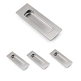 HOMOTEK 4 Pack 120mm Flush Sliding Closet Door