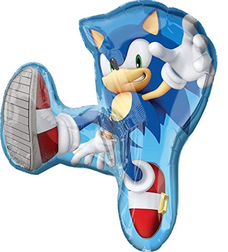 Sonic the Hedgehog Party Supplies 5th Birthday Balloon Bouquet Decorations 14pc - //medicalbooks.filipinodoctors.org