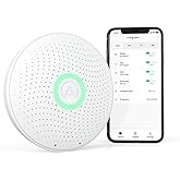 Airthings 2930 Wave Plus - Radon & Air Quality Monitor, Battery Powered (CO2, VOC, Humidity, Temp, Pressure)