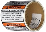 HellermannTyton 596-00497 Pre-Printed Solar Label, 3.75