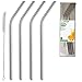 Stainless Steel Drinking Straws, 9.5