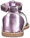 OshKosh B'Gosh Girls' Winnie Metallic Flower T-Strap Sandal, Purple, 8 M US Toddler