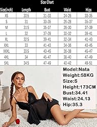 Avidlove Black Lingerie For Women Exotic Nightgowns