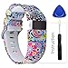 For Fitbit Charge Hr Band,Contains instructions,Perfect Charge Hr Band, Make Your Fitbit Charge Hr New Look (Peacock Flower, Small)