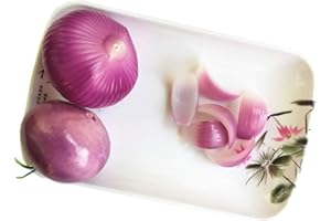 Zzooi Set of 8 Artificial High Simulation Onions and Onion Flakes Display Props