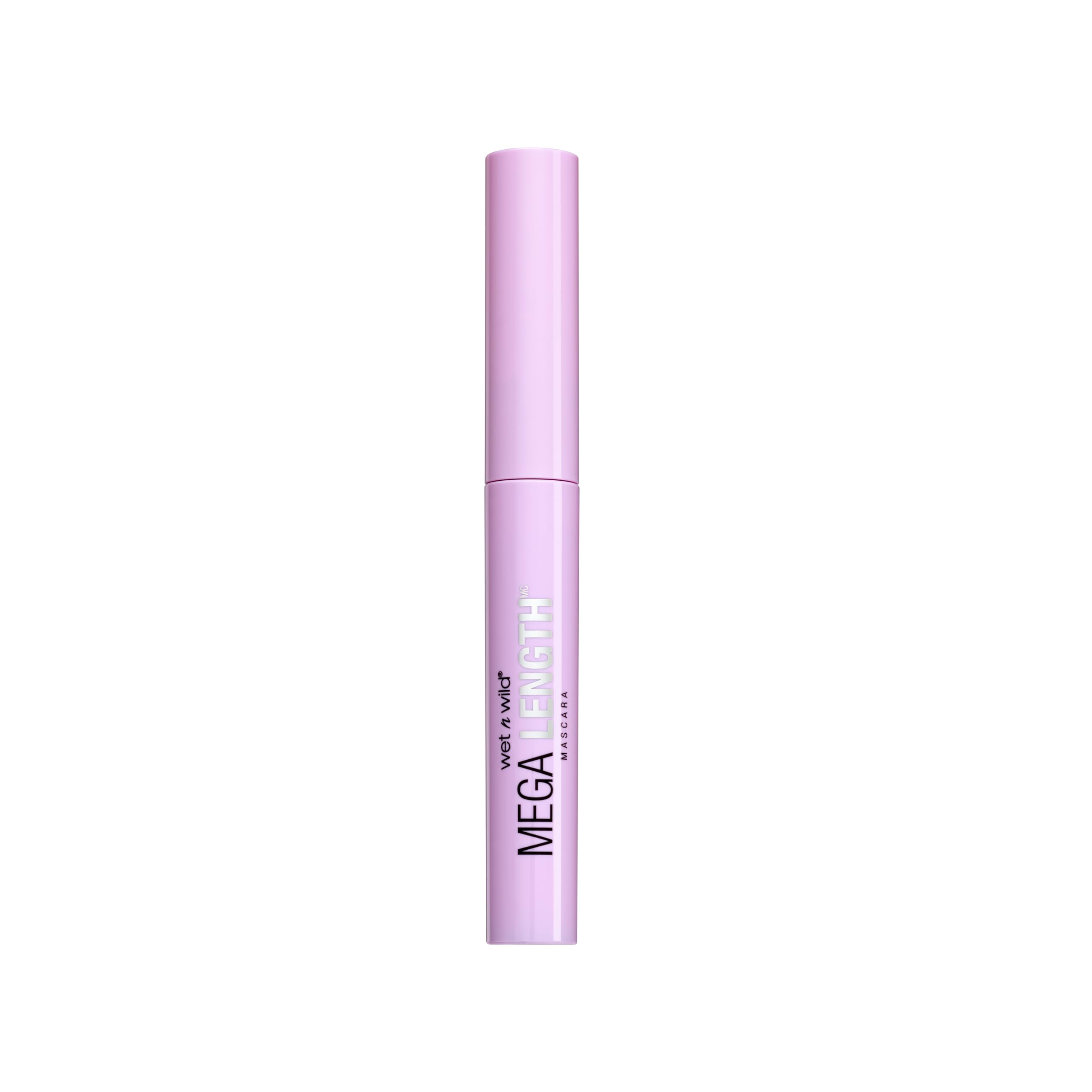 Wet 'n' Wild Mega Length Mascara, Lengthening and Defining Mascara, with Precision Comb Brush and Moisturizing Formula for an Increased Definition and Longer-looking Lashes, Very Black, One size