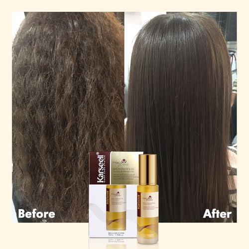 Karseell Hair Oil, Argan Oil for Dry and Damaged All Hair Types 50 ml