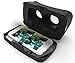 Homido Grab Virtual Reality Headset for Smartphones VR Education VR Games and 3D Movie for ISO and Android, Compatible with iPhone and Android Phones Augmented Reality Headset（Black）
