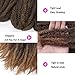 2 Tone Marley Braiding Hair Afro Mixed Colour Maley Hair Kinky Twist Crochet Synthetic Hair Extension for Black Women 3 Packs 18 Inchs(T1B/27#)