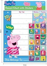 Paper Projects Peppa Pig Reward Chart 56 Sparkly Stickers Home Teaching Kids view 8