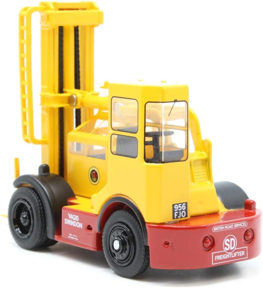 Oxford Diecast 1:76 Shelvoke & Drewry Freightlifter BRS Collectable model 76SDF004, Yellow, Red - Image 3