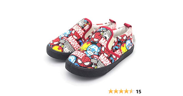 marvel canvas shoes