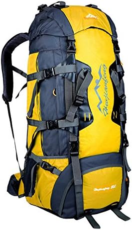 JMNysgx 80L Extra Large Capacity Backpack Durable Shoulder Bag Waterproof, Ideal for Backpackers Traveller Mountaineer,Outdoor Sports Travel Camping Hiking Trekking Rucksack for Men Women