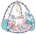 PLS Baby Kick and Play Piano Playmat, (Circular, Light Blue) Baby Toys, Battery Included, For 6 to 12 Months Old, Interactive, Activity Toys, Lights and Sounds