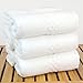 Luxury Hotel & Spa Towel Turkish Cotton - Checkered Pattern (White, Hand Towel - Set of 6)(16 X 30)