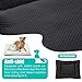 INVENHO Dog Bed Mat Comfortable Soft Crate Pad Anti-Slip Washable Dog Crate Pad for Large Medium Dogs & Cats