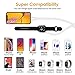 WORDIMA Watch Charger Magnetic Cable for iWatch4/3/2/1, 2in1 Wireless Charging Cable Competible with Apple Watch Series 4/3/2/1 and iPhone XR/XS/XS Max/X/8/8Plus/7/7Plus/6/6Plus iwatch Charger