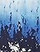 Lotusmile Summer Shirts for Women Loose, Short Sleeve Tops V Neck A Line Floral Printed Tunic Blouse L Dark Blue