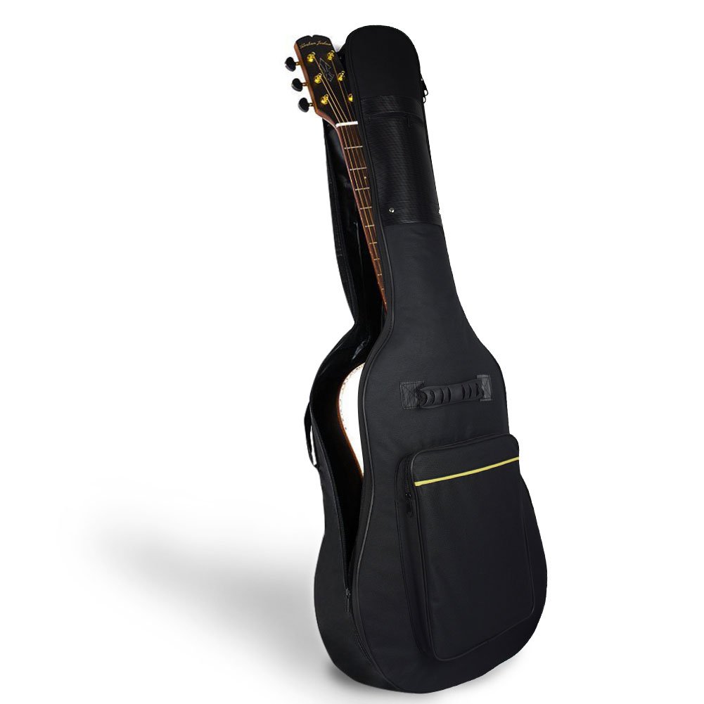 Mopalwin Funda de Guitarra Estuche para guitarra clásica y acústica 41  Acolchado impermeable y resistente a la rotura Negro Fundas Instrumentos  musicales futakuchi-hakata.com
