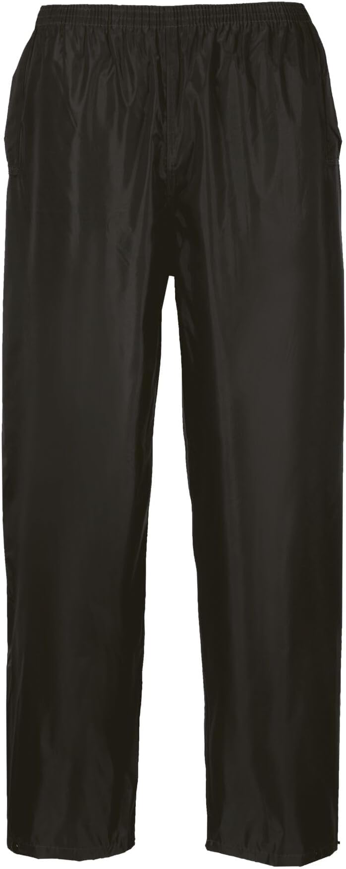 Portwest S441 Classic Rain Trousers Men Waterproof Overtrousers Black XXL