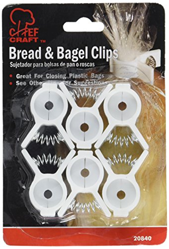Pack of 6 Bread & Bagle Clips