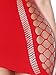 Sexy Seamless Cut Out Red Fishnet The Mini Dresses Chemise Lingerie for Women for Sex