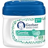 Gerber Good Start Gentle for Supplementing Non-GMO  Powder Infant Formula, Stage 1, 22.2 Ounce