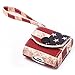 MoKo AirPods Case, Magnetic Snap Closure Protective Cover Carrying Pouch Pocket, with Holding Strap, for Apple AirPods Charging Case - US Flag