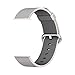 Smart Watch Band, Uitee Woven Nylon Band for Apple Watch 42mm Series 1 & 2, Uniquely and Artistically Designed Replacement Strap for iWatch, Best Comfortably Light With Fabric-Like Feel (Pearl)