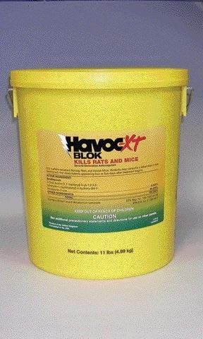 Neogen Rodenticide Havoc Xt Blok Bucket 11 Poun003-116361