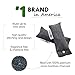 MOSO NATURAL Mini Air Purifying Bag Shoe Deodorizer. Odor Eliminator for Gym Bags, Sneakers and Sports Gear Charcoal Color 6 Pack