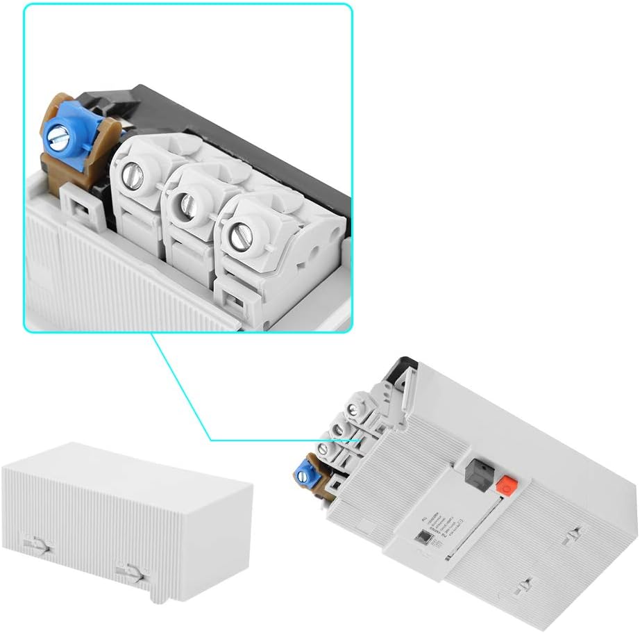 4 Pole Circuit Breaker Switch Three Phase Circuit Breaker Low-voltage Circuit Breaker Protection Air Switch Poles 4-Pole Multiple Protection Switch 30-60A - Image 4