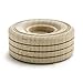 1-1/4″ Treaded Wooden Toy Wheels, 1/2″ Thick, 1/4″ Hole, Bag of 100
