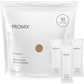 ProMix Nutrition Creatine Monohydrate Powder Travel Packets - 30ct | Creatine Monohydrate Travel Packets for On-the-Go Muscle Strength, Power, Endurance &amp; Athletic Performance Support