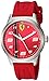 Ferrari Pitlane, Quartz Stainless Steel and Silicone Strap Casual Watch, Red, Boy, 810014