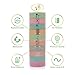 Washi Tape Set of 10 Cute Rose Gold Foil Rolls - Extra Long 33 feet - Decorative Masking Tapes Great for DIY Washi Tape Arts and Crafts Projects; Planners, Scrapbooking, Wall Art, Bullet Journals