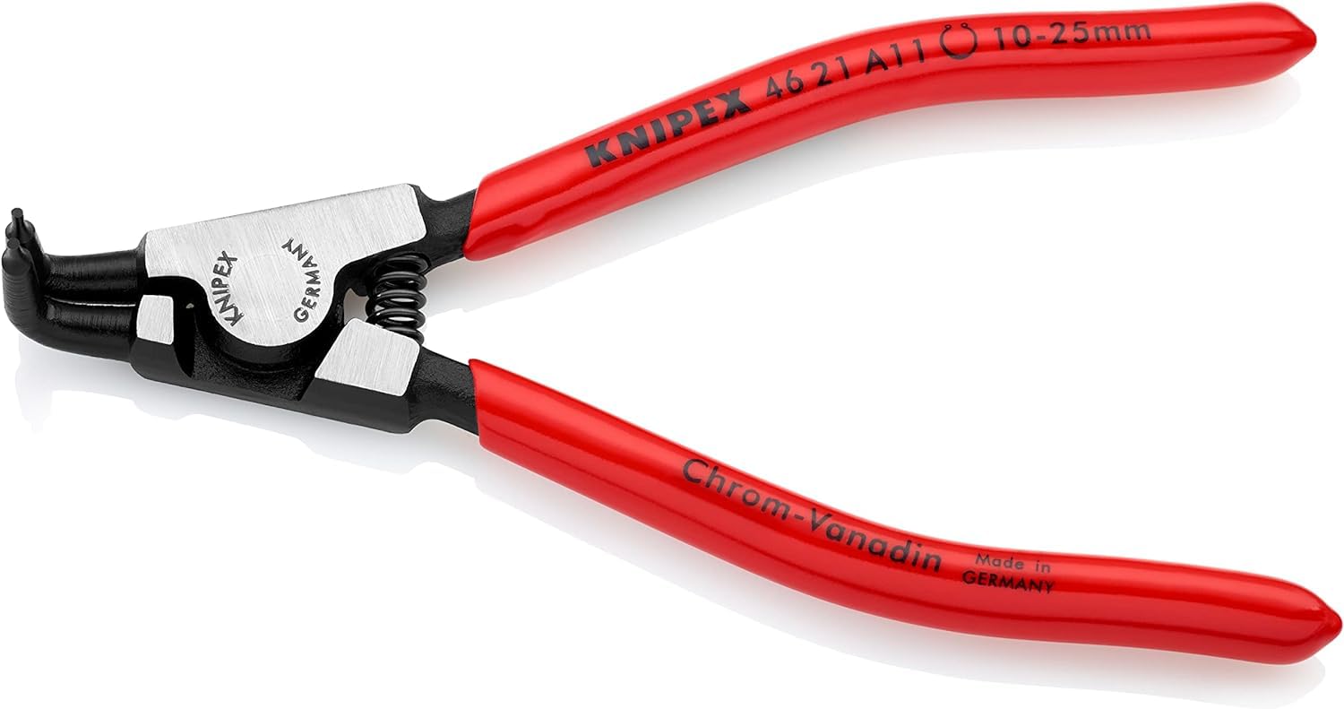 KNIPEX Circlip Pliers for External Circlips on Shafts with Plastic Coating 125 mm, 46 21 A11