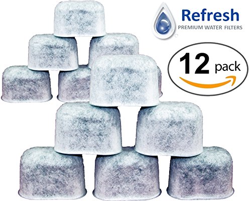 12 pack - KEURIG Water Filter Replacement, Universal Fit Charcoal Filters - for Keurig 2.0 and Older Coffee Machines