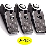 3-Pack Upgraded Door Stop Alarm -Great for Traveling Security Door Stopper Doorstop Safety Tools for Home Set of 3