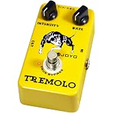 JOYO Tremolo Guitar Pedal, Optical Photoelectric Circuit for Classic Tube Amp-Style Tremolo, True Bypass (JF-09)