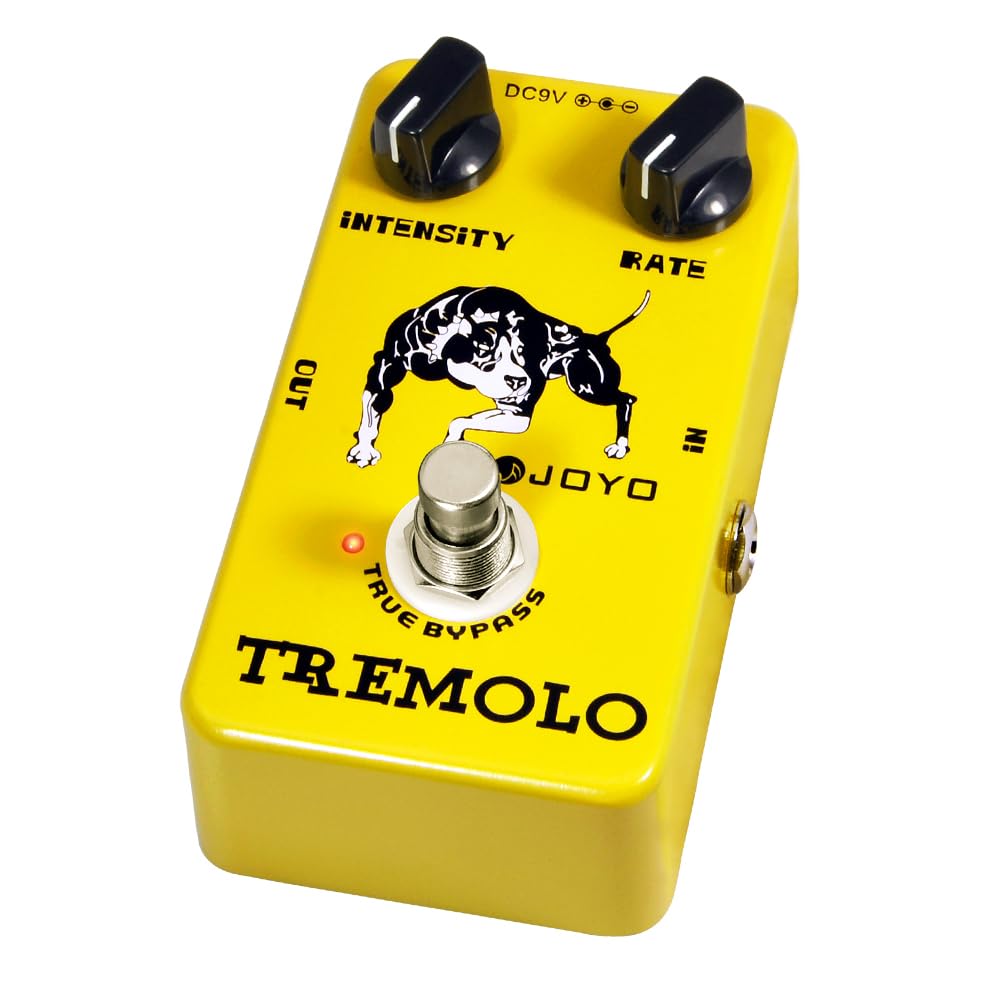 JOYO Tremolo Effect Pedal Beloved Old Amps Photoelectric Tube Circuitry Tremolo for Electric Guitar Effect - True Bypass (JF-09) — image 1