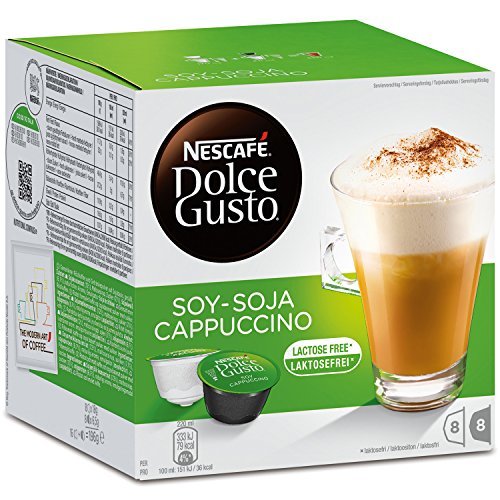 Coffee Pods Soy Cappuccino Dolce Gusto Nescafe Dolce Gusto Soy