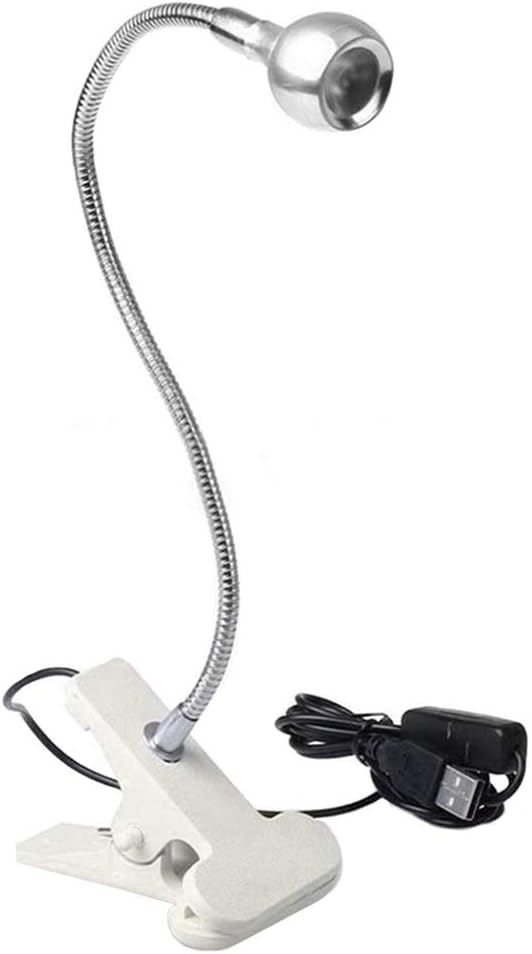 Adjustable brightness reading light Metal Clip On Light / USB Light