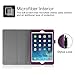 Fintie iPad mini 1/2/3 Case - Folio Slim Fit Vegan Leather Case with Smart Cover Auto Sleep / Wake Feature for Apple iPad mini 1 / iPad mini 2 / iPad mini 3, Purple