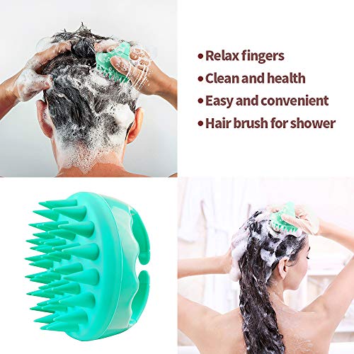Vebiys Hair Scalp Massager Shampoo Brush Scalp Brush For Hair Washing Upgraded Head scrubber